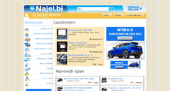 Desktop Screenshot of najel.bi